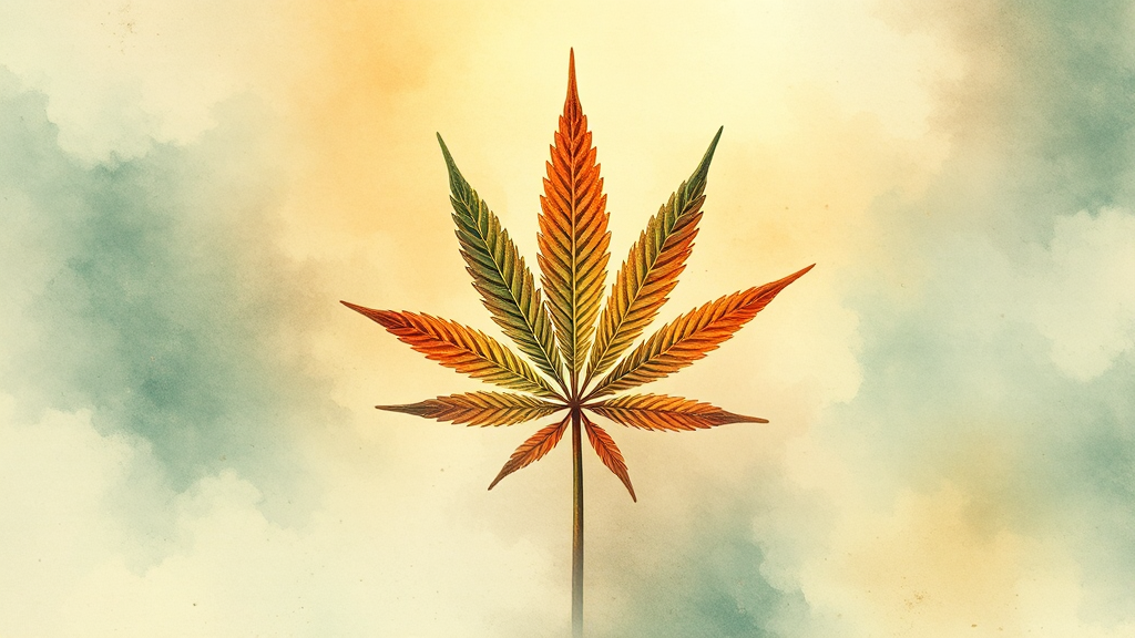 카나비스 A to Z 완벽 가이드 7 카나비스, 어디까지 활용될까? (watercolor 스타일)