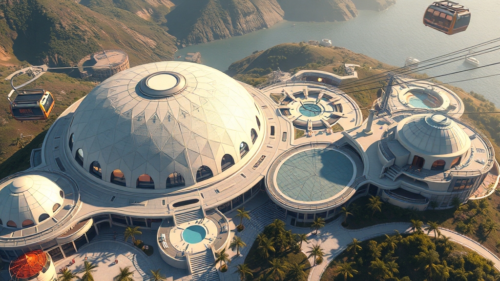 강원랜드, 3조 투자 K-HIT 마스터플랜 발표 5 복합리조트 개발 상세 계획 (realistic 스타일)