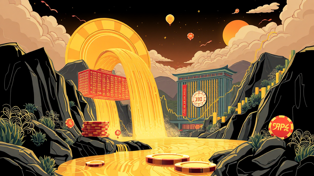 강원랜드, 3조 투자 K-HIT 마스터플랜 발표 8 투자 전망 및 주가 영향 분석 (illustration 스타일)