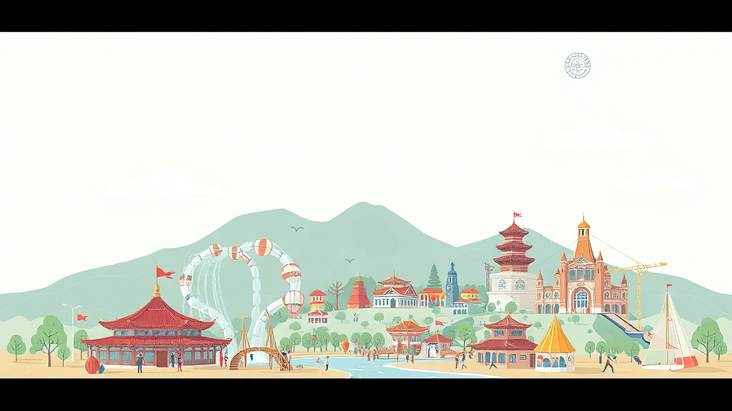 강원랜드, 3조 투자 K-HIT 마스터플랜 발표 9 지역 경제 활성화 기대 (illustration 스타일)