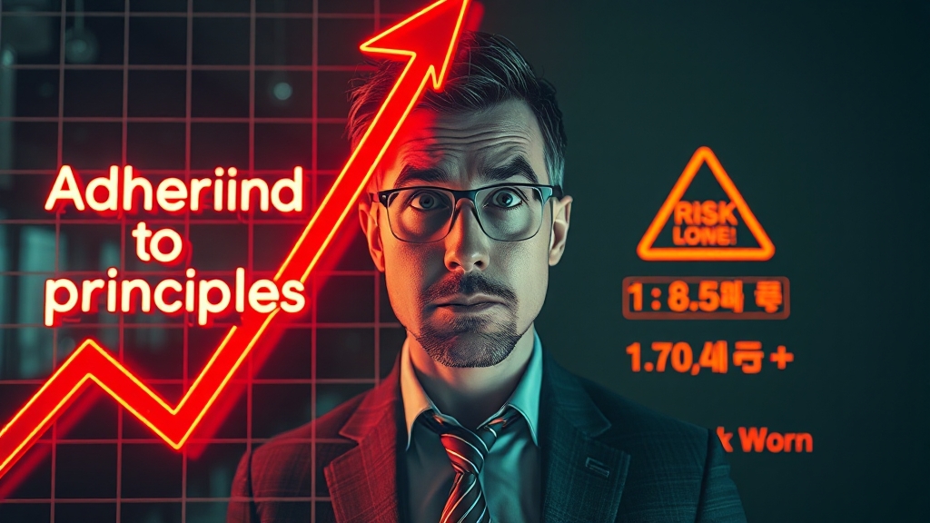 단타 매매 A to Z: 초보 지침부터 성공 전략까지! 9 단타 매매 시 주의사항 및 위험 관리 (realistic 스타일)