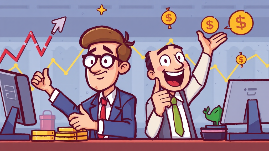 단타 매매 A to Z: 초보 지침부터 성공 전략까지! 10 결론 (cartoon 스타일)