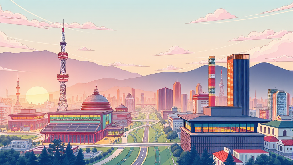 용인시 반도체 1000조 투자 유치 5 주요 반도체 투자 프로젝트 분석 (illustration 스타일)