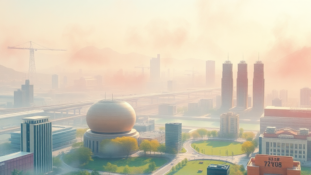 용인시 반도체 1000조 투자 유치 7 플랫폼시티 조성 및 도시 인프라 발전 (watercolor 스타일)