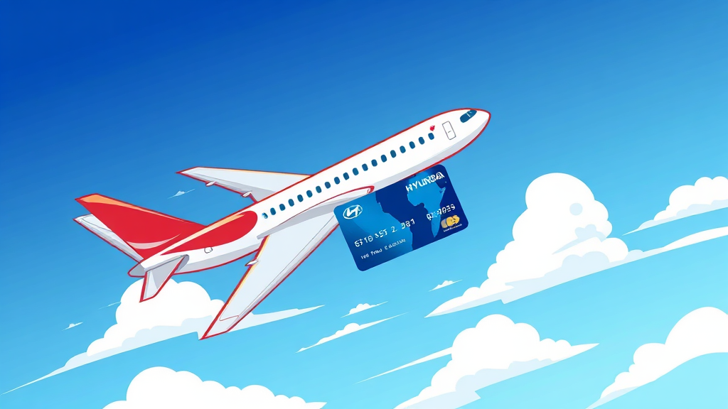 현대카드 항공권 할인 총정리! 9 현대카드 마일리지 항공권 구매 후기 (cartoon 스타일)