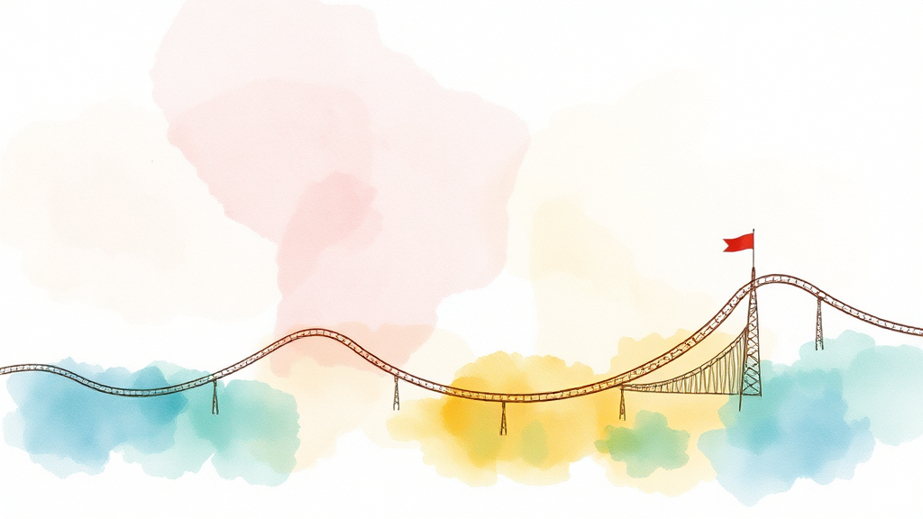 해외채권 투자 A to Z 7 환율 변동성과 해외채권 투자 (watercolor 스타일)