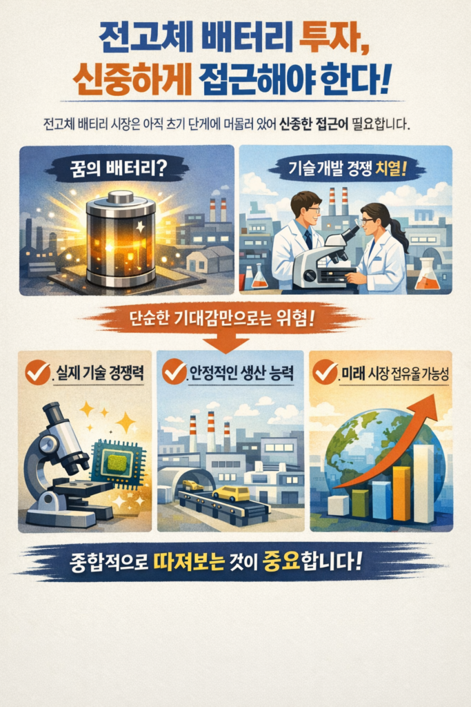 전고체 배터리: 차세대 에너지 혁명, 상용화 로드맵과 핵심 수혜주 총정리 8 ChatGPT Image 2026년 2월 28일 오후 09 26 21