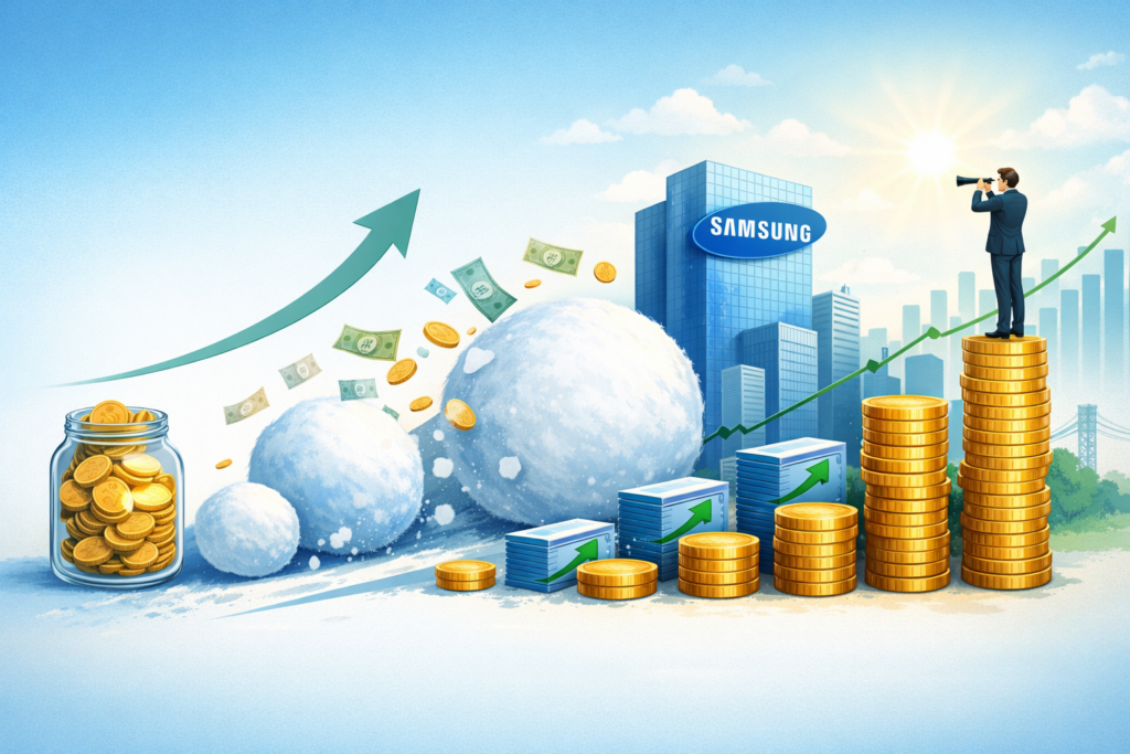 복리 재투자와 금융 성장