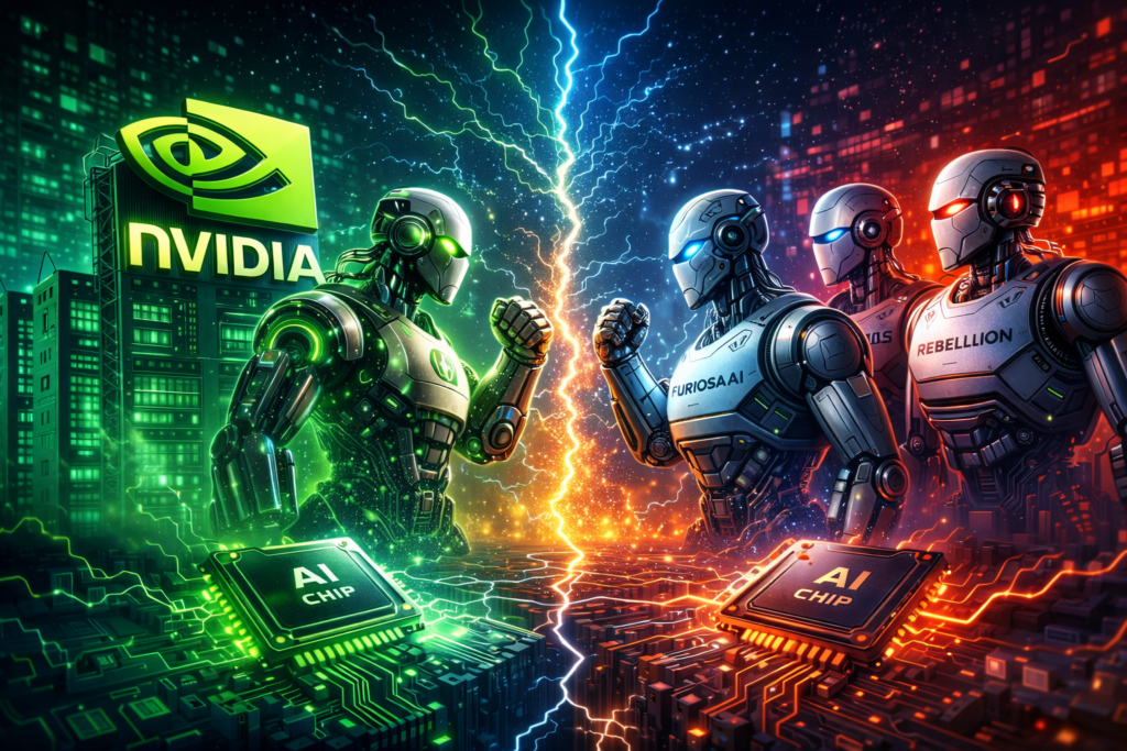 AI 로봇의 대결 시장 경쟁